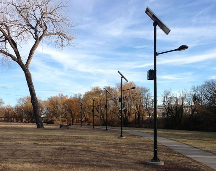 20W 5M Solar Street Lights