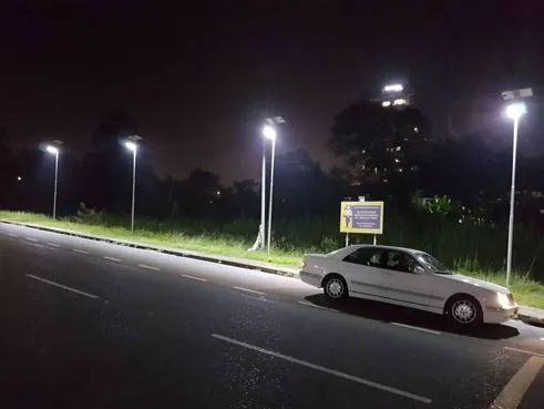 50W All In Two Lithium Solar Street Lights